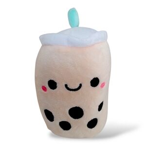 Fiesta Boba Plush Bubble Tea Pillow Plush